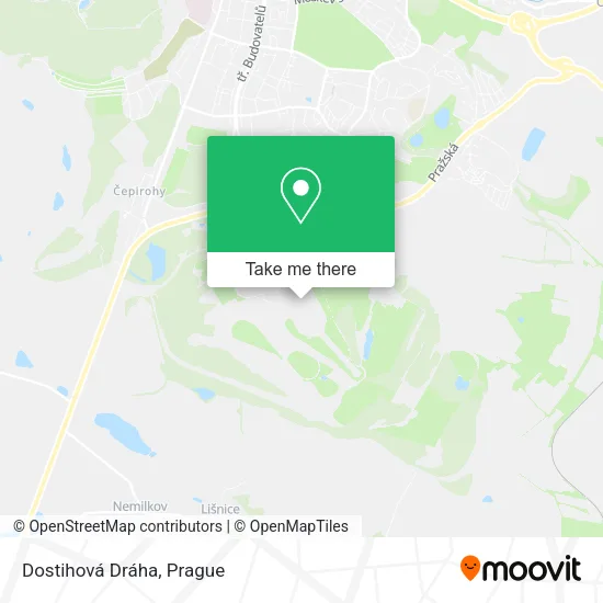 Карта Dostihová Dráha