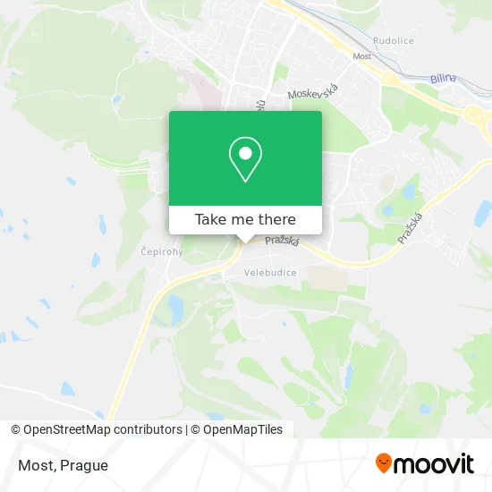 Карта Most