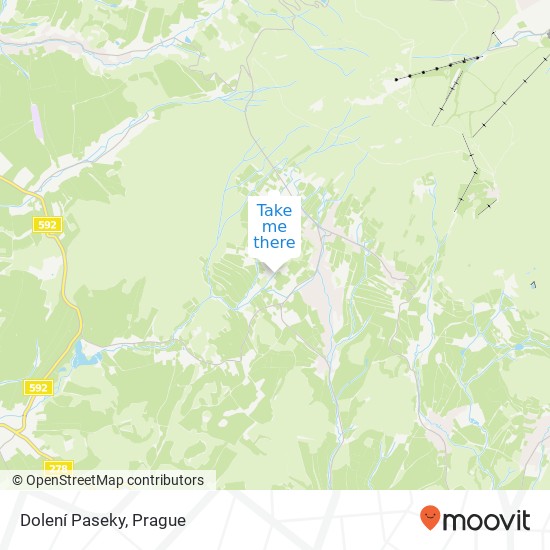 Dolení Paseky map