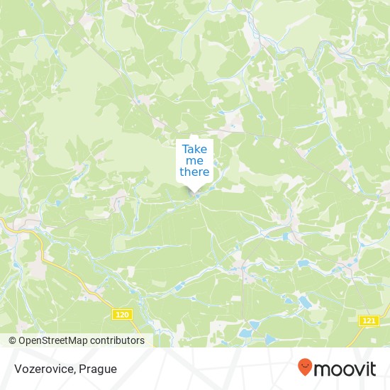 Vozerovice map