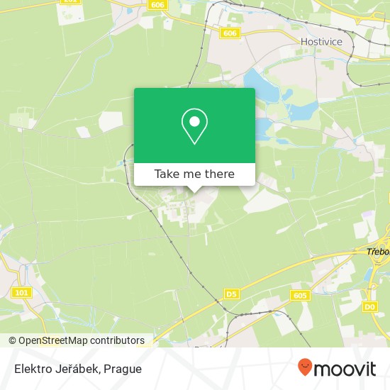 Elektro Jeřábek map