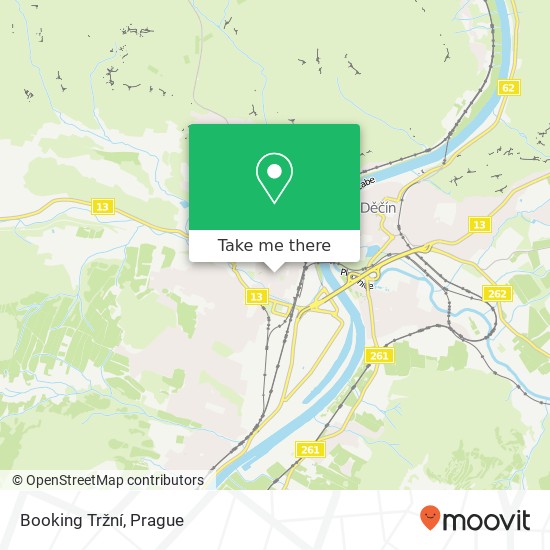 Booking Tržní map