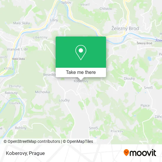 Карта Koberovy