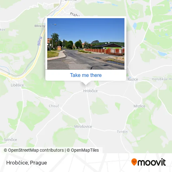 Карта Hrobčice