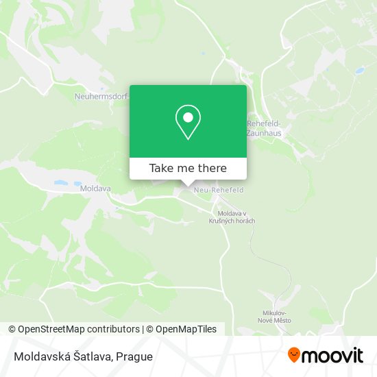 Moldavská Šatlava map