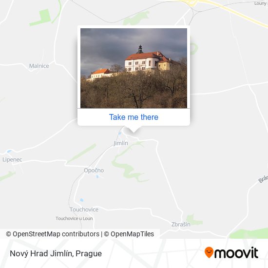 Карта Nový Hrad Jimlín