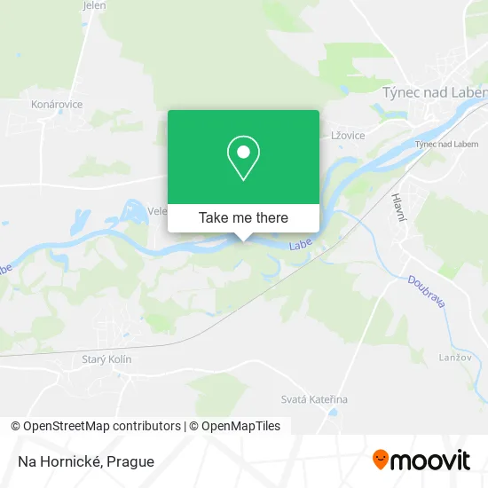 Карта Na Hornické