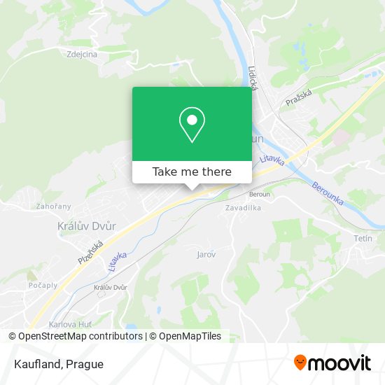 Kaufland map