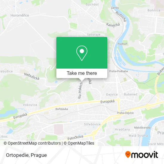 Карта Ortopedie