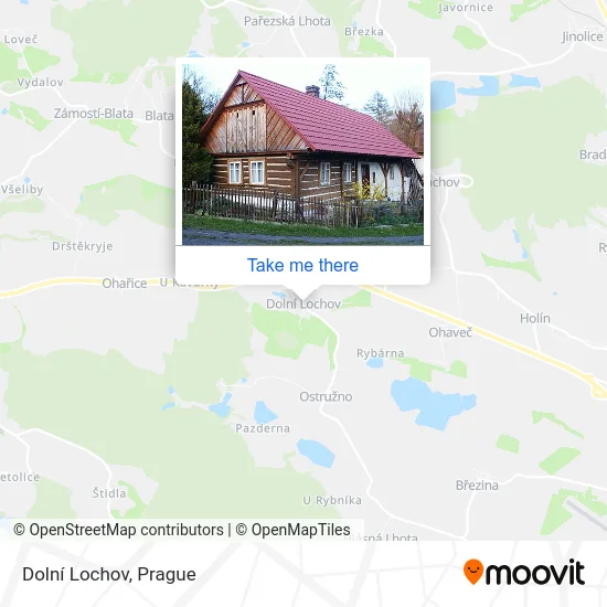 Карта Dolní Lochov
