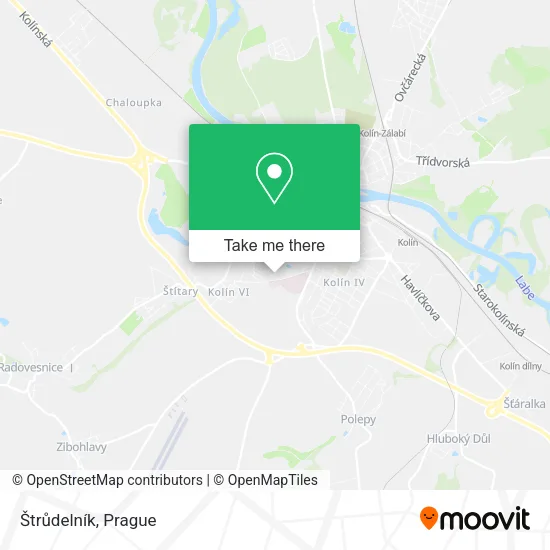 Štrůdelník map