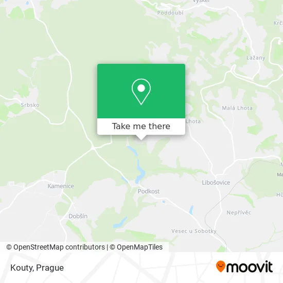 Карта Kouty