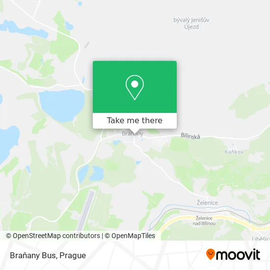 Карта Braňany Bus