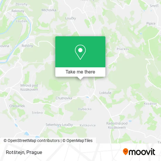 Карта Rotštejn