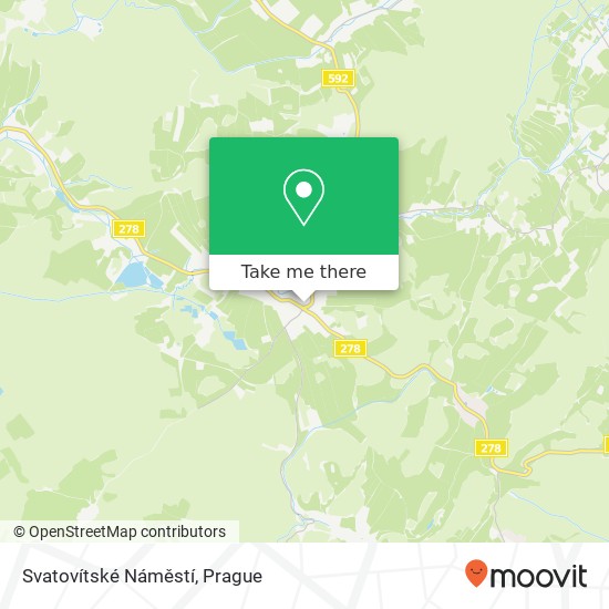 Svatovítské Náměstí map