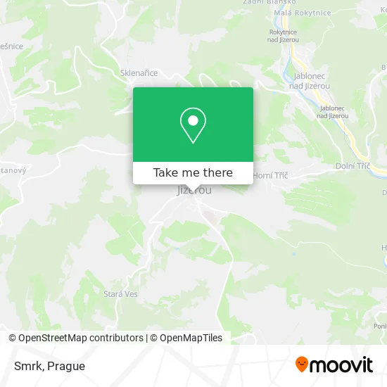 Карта Smrk