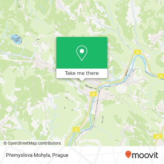 Přemyslova Mohyla map