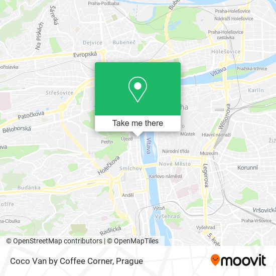 Карта Coco Van by Coffee Corner