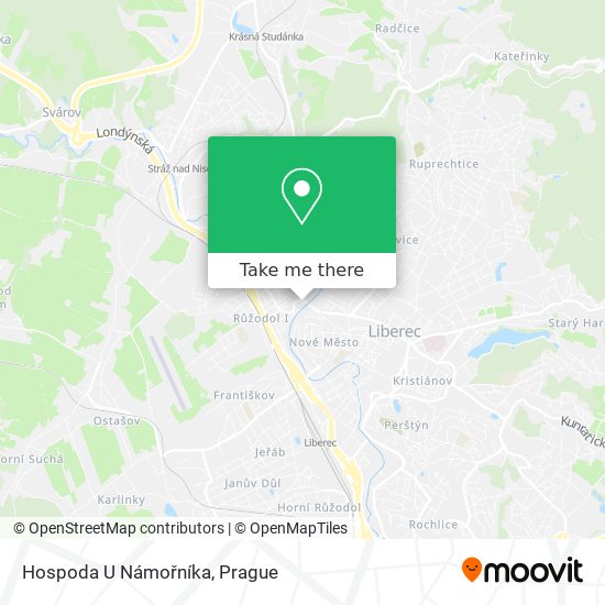 Hospoda U Námořníka map