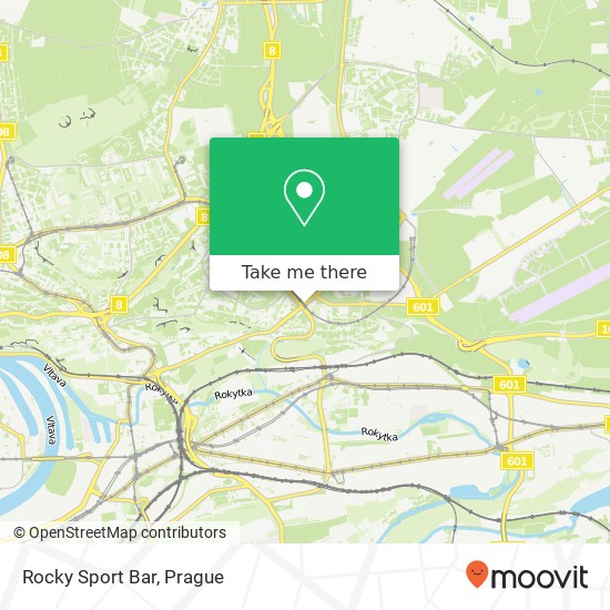 Rocky Sport Bar map