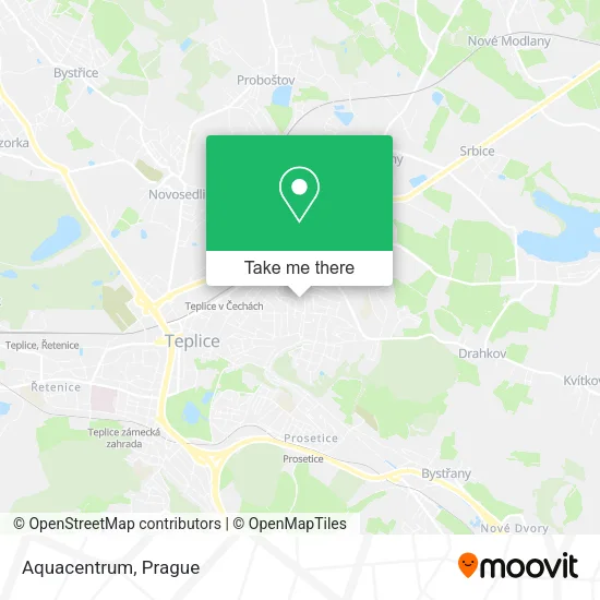 Aquacentrum map