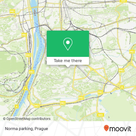 Norma parking map