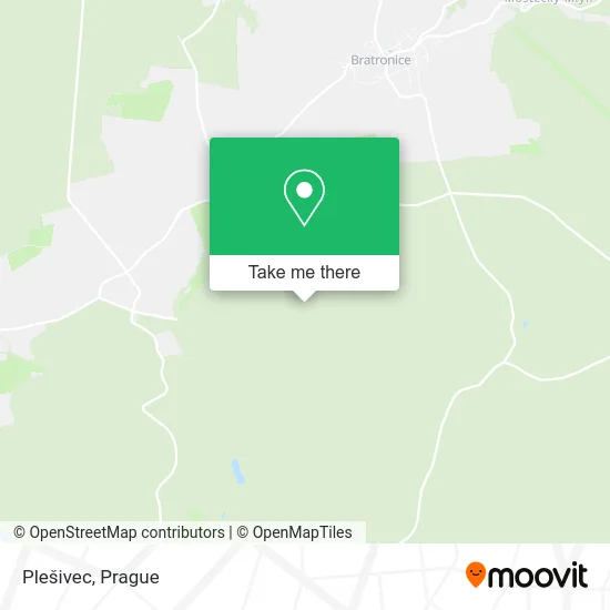 Карта Plešivec