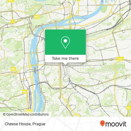 Cheese House map