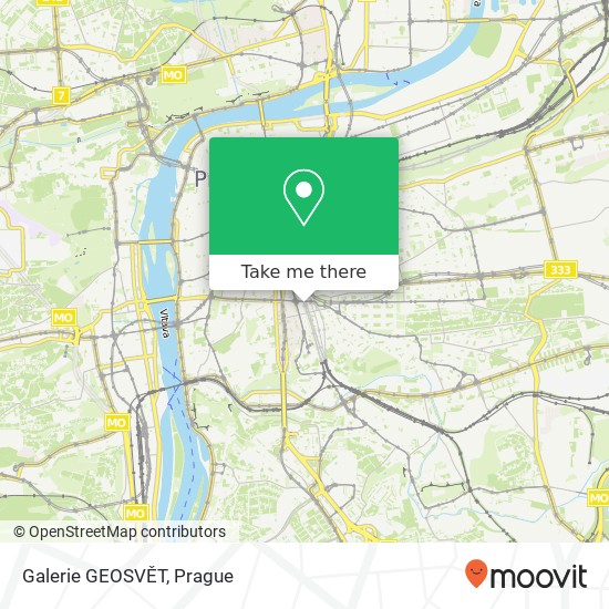 Galerie GEOSVĚT map