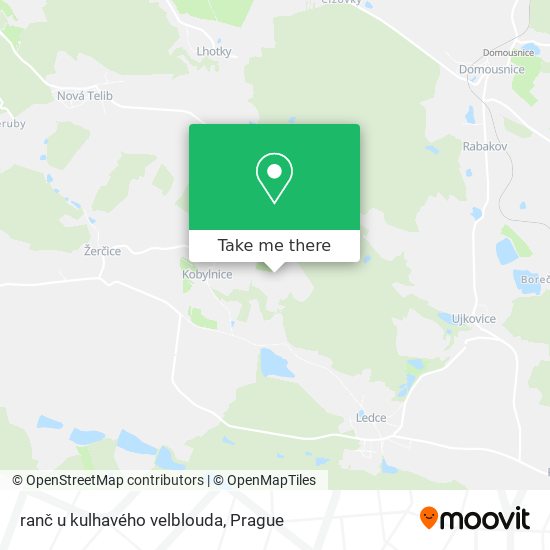 ranč u kulhavého velblouda map