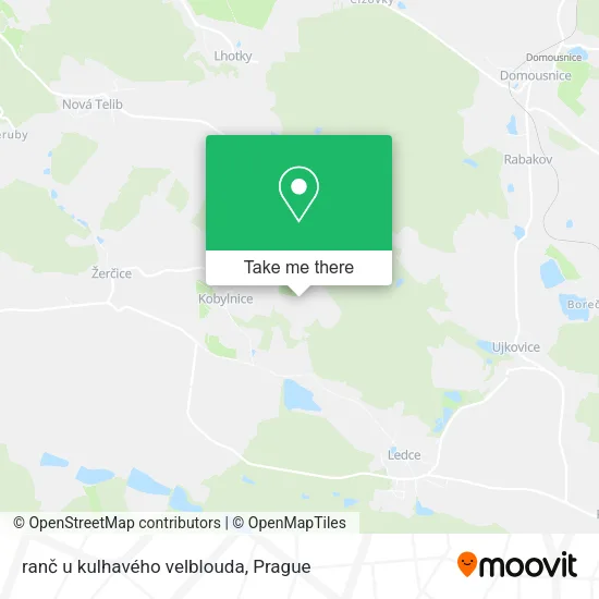 Карта ranč u kulhavého velblouda