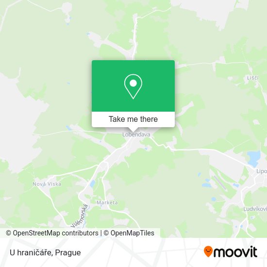 Карта U hraničáře