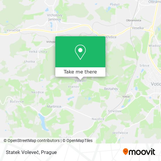 Statek Voleveč map