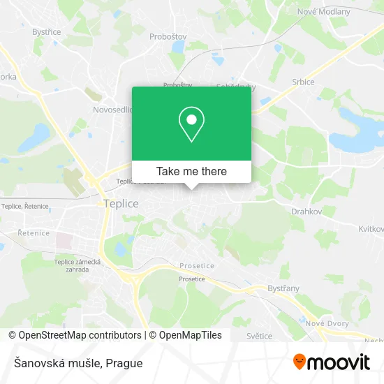 Карта Šanovská mušle