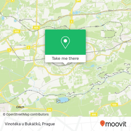 Vinotéka u Bukáčků map