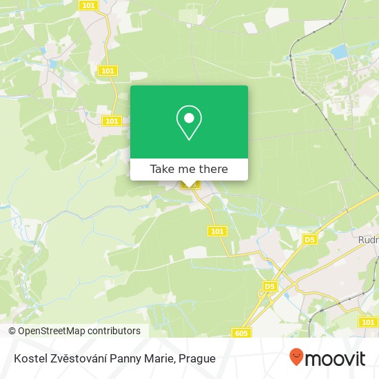 Kostel Zvěstování Panny Marie map