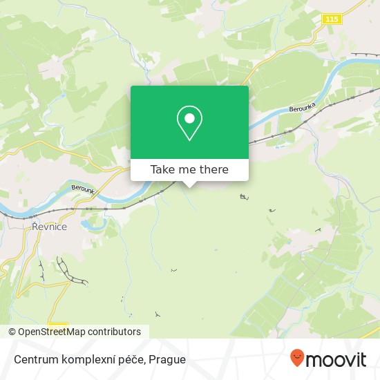 Centrum komplexní péče map