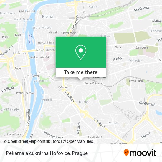 Pekárna a cukrárna Hořovice map