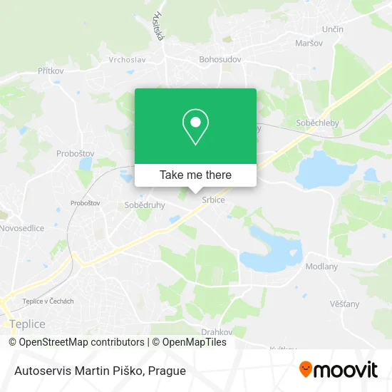 Карта Autoservis Martin Piško