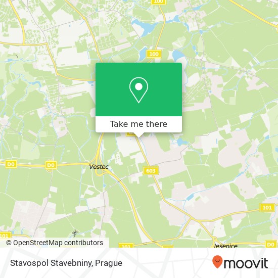 Stavospol Stavebniny map