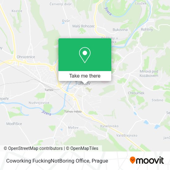 Карта Coworking FuckingNotBoring Office
