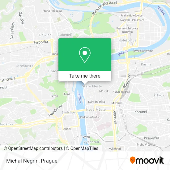 Карта Michal Negrin