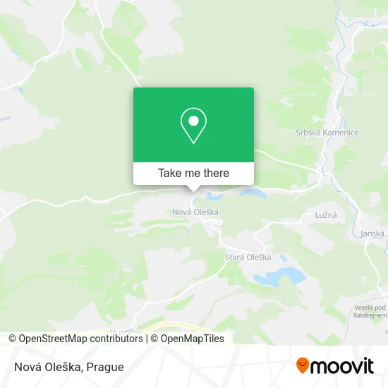Карта Nová Oleška