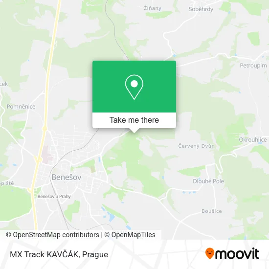 Карта MX Track KAVČÁK