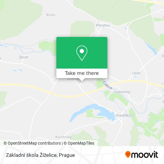 Základní škola Žíželice map