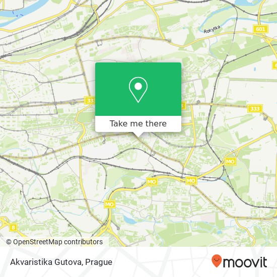 Akvaristika Gutova map