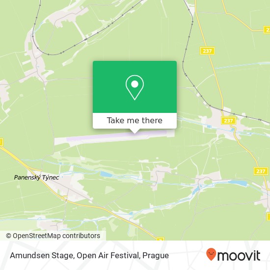 Карта Amundsen Stage, Open Air Festival