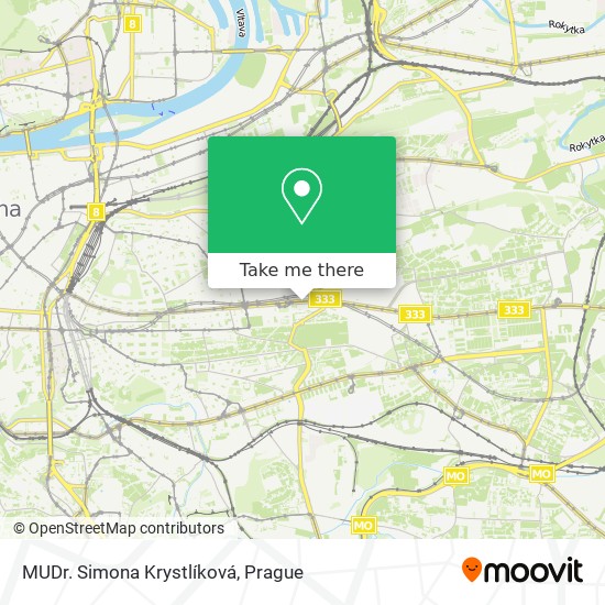 MUDr. Simona Krystlíková map