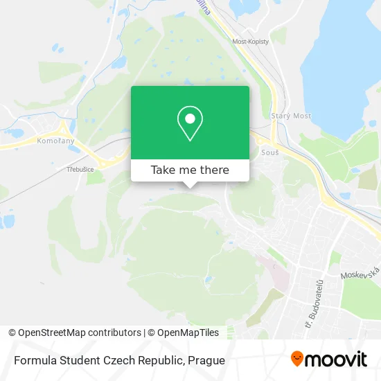 Карта Formula Student Czech Republic