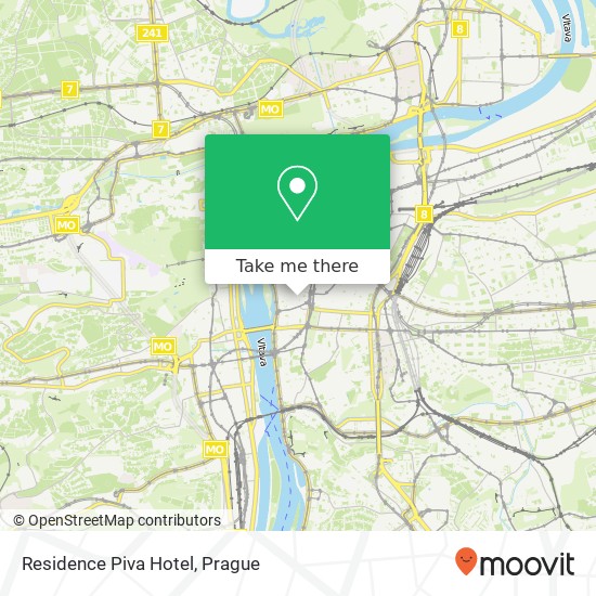 Residence Piva Hotel map